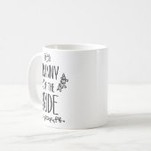花嫁の祖母 ウェディングパーティ 家族 コーヒーマグカップ (正面左)