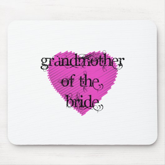 花嫁の祖母 マウスパッド (正面)