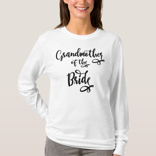 花嫁の祖母 Tシャツ (正面)