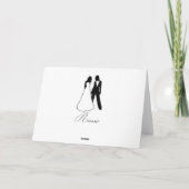 花嫁の祝結婚い カード (裏面)