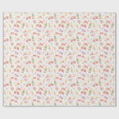 花嫁の祭典 - 水彩パーティーデザイン ラッピングペーパー (フラット)