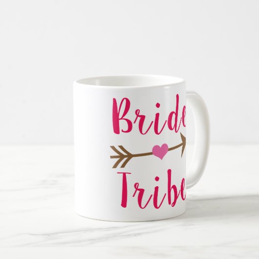 花嫁の種族の新婦付添人のマグ コーヒーマグカップ (正面右)