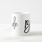 花嫁の粋なレタリング コーヒーマグカップ (中央)