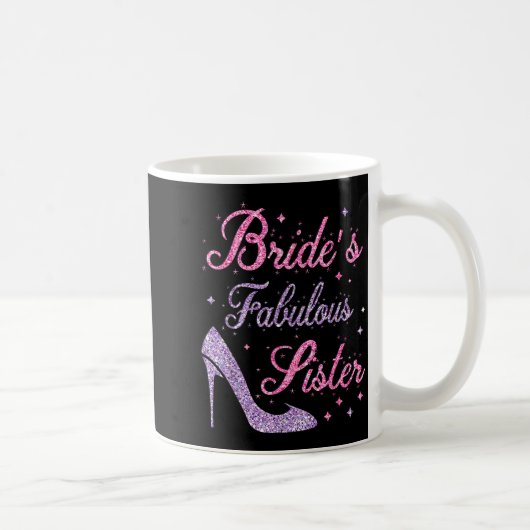 花嫁の素敵な妹が結婚する母 コーヒーマグカップ (右)