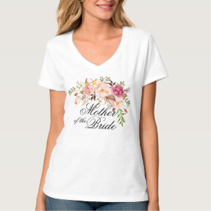 花嫁の素朴なフローラの母 Tシャツ
