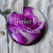 花嫁の紫色の父は上がりました 缶バッジ (インサイチュ)