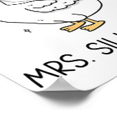 花嫁の結婚グースゲ間抜けチンロオス ポスター (角)