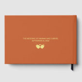 花嫁の結婚ゲストブックへの写真の手紙の追加 ゲストブック