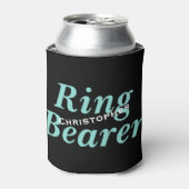 花嫁の結婚ブライダルパーティは私のリングや輪ベアラ 缶クーラー (缶正面)