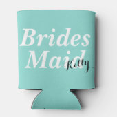 花嫁の結婚ブライダルパーティは私の花嫁のメイド 缶クーラー (裏面)