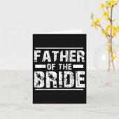 花嫁の結婚ブライダルパーティ カード (黄色い花)