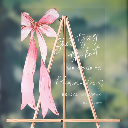 花嫁の結婚前お披露目パーティー アクリルサイン (ニュートラル)