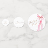 花嫁の結婚前お披露目パーティー コンフェッティ (正面)