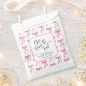 花嫁の結婚前お披露目パーティー フェイバーバッグ (クリップ留めされた状態)