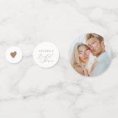 花嫁の結婚前パーティー コンフェッティ (裏面)