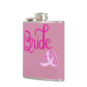 花嫁の結婚前パーティー フラスク (左)