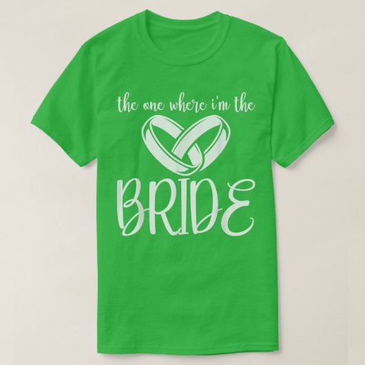 花嫁の結婚式の仲間たち Tシャツ (デザイン正面)