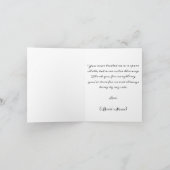 花嫁の結婚式の日のカードの継母 カード (内部)