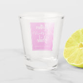 花嫁の結婚式の母 ショットグラス (裏面)