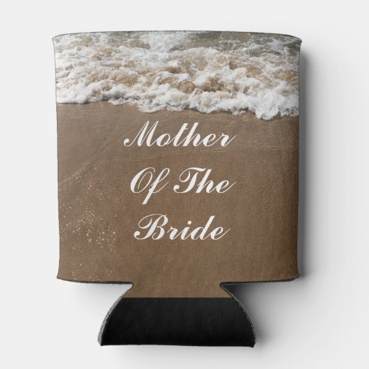 花嫁の結婚式の贈り物パーティーの好意の母 缶クーラー (裏面)