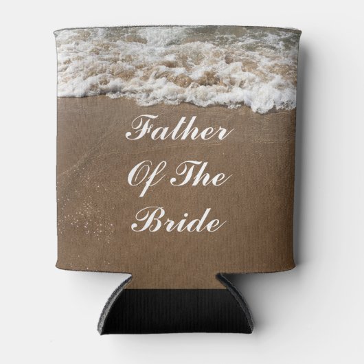 花嫁の結婚式の贈り物パーティーの親父 缶クーラー (正面)