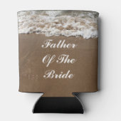 花嫁の結婚式の贈り物パーティーの親父 缶クーラー (裏面)