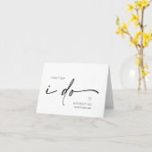 花嫁の結婚式仲人にお願いカード 花嫁の結婚式仲人を頼みたい友達に カード (黄色い花)