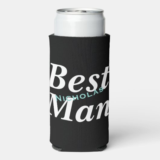 花嫁の結婚式 仲間と一緒に私の最高の男になって スリム缶クーラー (Seltzer裏面)