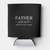 花嫁の結婚披露宴のカスタム父 缶クーラー (正面)