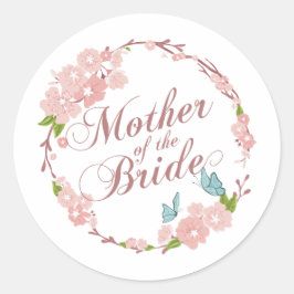 花嫁の結婚母 |シール ラウンドシール