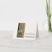 花嫁の結婚父母 カード (正面)