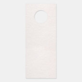 花嫁の結婚 プライベート ピンク ドアハンギング ドアノブサイン (裏面)