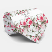 花嫁の美しいピンクの水色の父親 ネクタイ (ロール)
