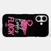 花嫁の群れ フラミンゴ ブライズメイド 結婚式パーティー Case-Mate iPhoneケース (裏面 (横))