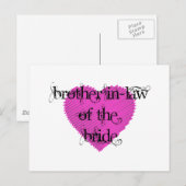 花嫁の義兄 ポストカード (正面/裏面)