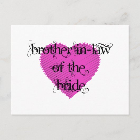 花嫁の義兄 ポストカード (正面)