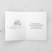 花嫁の花をまいてくれる女の子になってくれませんか カード (内部)