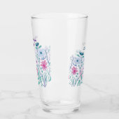 花嫁の花束のグラス結婚の母 タンブラーグラス (左)