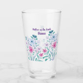 花嫁の花束のグラス結婚の母 タンブラーグラス (正面)