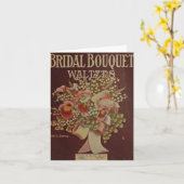 花嫁の花束のワルツ カード (黄色い花)