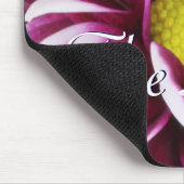 花嫁の花束の紫色の父親 マウスパッド (コーナー)