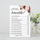 花嫁の英語のゲームをどれだけ知っていスペインのるか (スタンド正面)