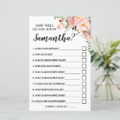 花嫁の英語のゲームをどれだけ知っていスペインのるか (スタンド正面)