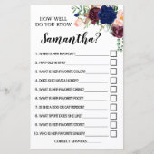 花嫁の英語のゲームをどれだけ知っていスペインのるか (正面)