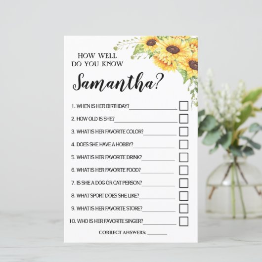 花嫁の英語のゲームをどれだけ知っていスペインのるか (スタンド正面)