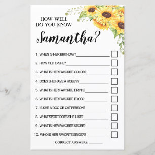 花嫁の英語のゲームをどれだけ知っていスペインのるか