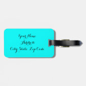 花嫁の荷物タグ ラゲッジタグ (裏面横)