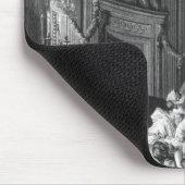 花嫁の行にベッド式 マウスパッド (コーナー)