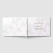 花嫁の記念ノートへの手紙ゲストブック ゲストブック (全面)