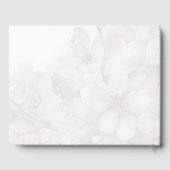 花嫁の記念ノートへの手紙ゲストブック ゲストブック (裏面)